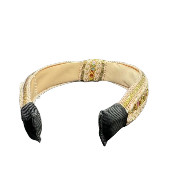 Western Boho Sequin Embellished Knot Headband - Peachy NWT - Picture 4 of 4